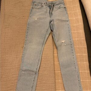 Women’s 501 Skinny Levis Jeans
